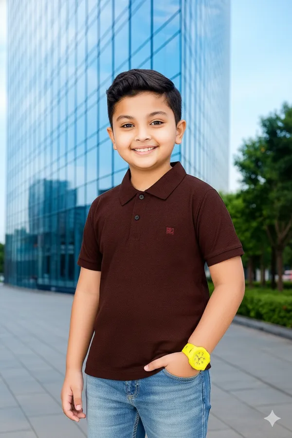 Multicolor_Premium_Denim_Matty_T-Shirt_For_Boys_(Pack_Of_5)
