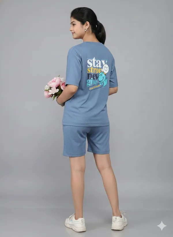 Multicolor_Premium_Tencil_Co-Ord_Set_For_Girls_(Pack_Of_5)
