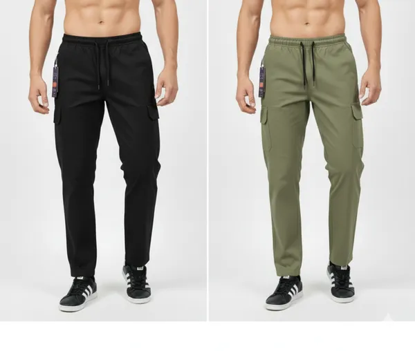 Multicolor_Premium_Cotton_Lowers_For_Men_(Pack_Of_2)