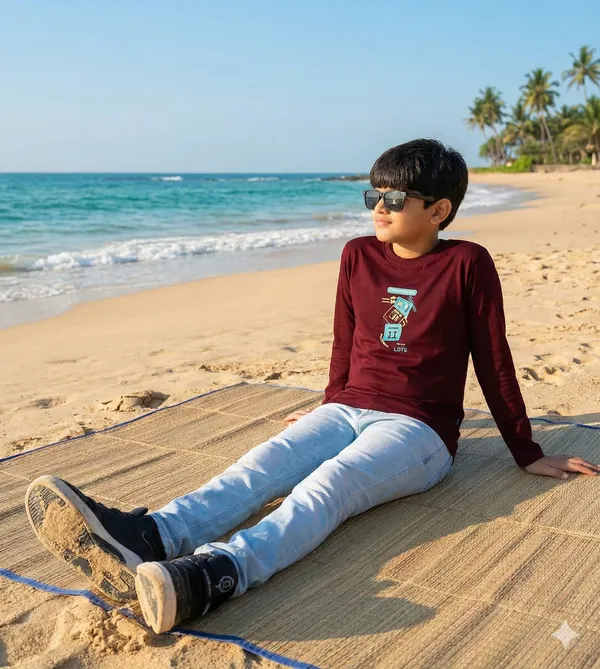 Multicolor_Premium_Tencil_T-Shirt_For_Boys_(Pack_Of_2)