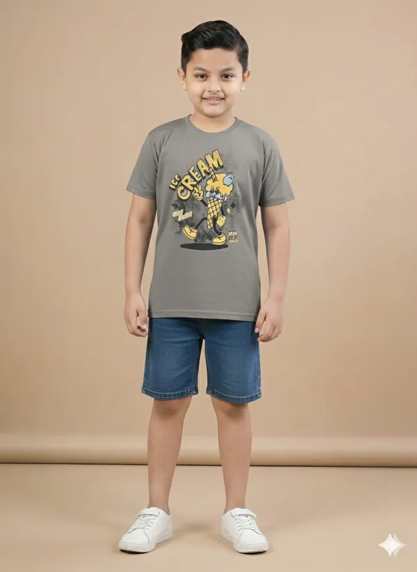 BNB_BOYS_NORMAL_TENCIL_T-SHIRT_H/S,_3001_(Pack_Of_4)