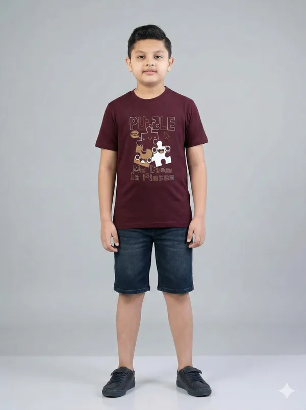 BNB_BOYS_NORMAL_TENCIL_T-SHIRT_H/S,_3001_(Pack_Of_4)