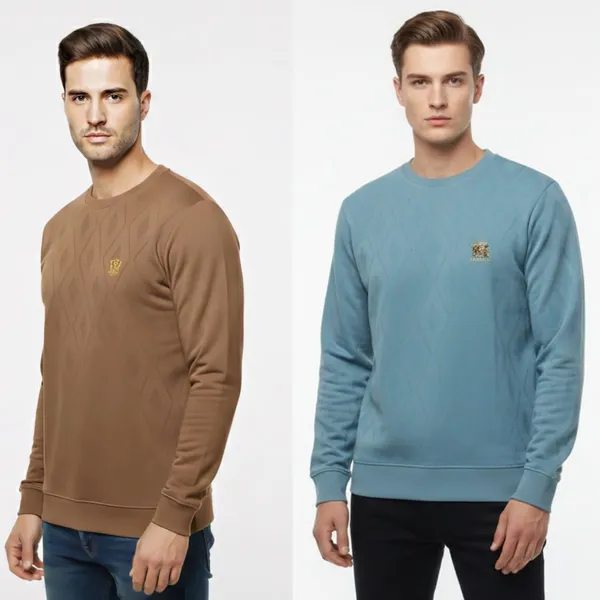 Men's_F/S_Grate_star_Premium_T-Shirt,_2415_(Pack_Of_2)