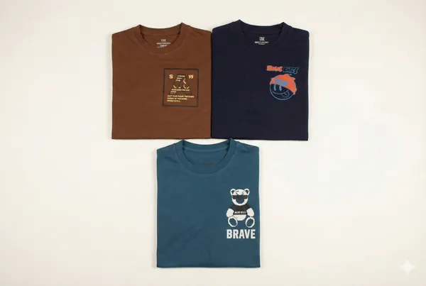 Multicolor_Premium_Tencil_T-Shirt_For_Boys_(Pack_Of_3)