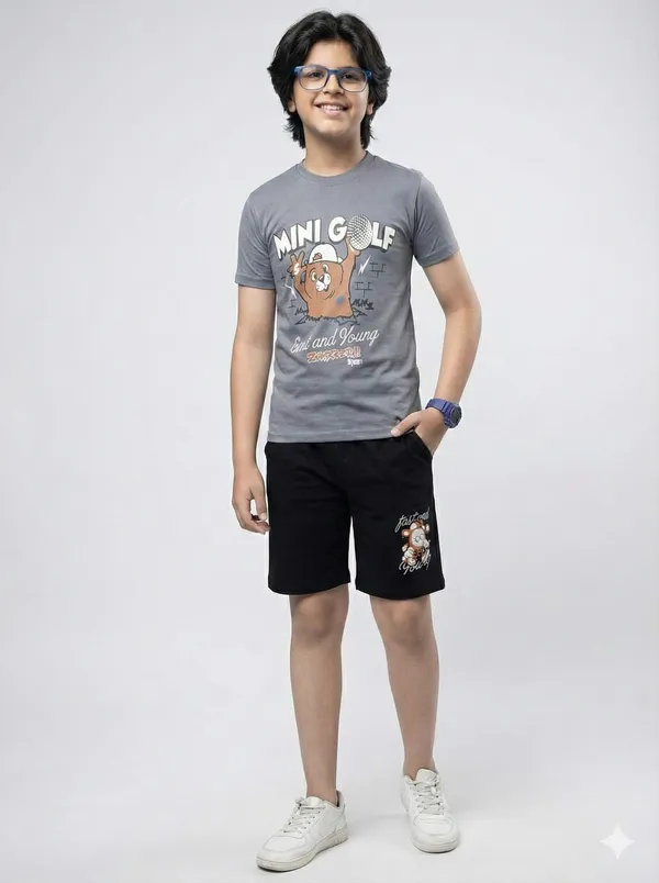 BNB_TENCIL_ROUND_NECK_SHORTS_SET,_3401_(Pack_Of_2)