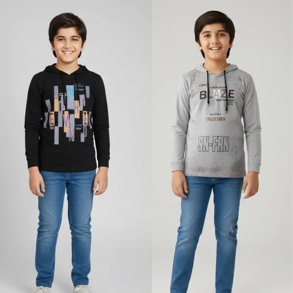 Multicolor_Premium_Tencil_T-Shirt_For_Boys_(Pack_Of_2)