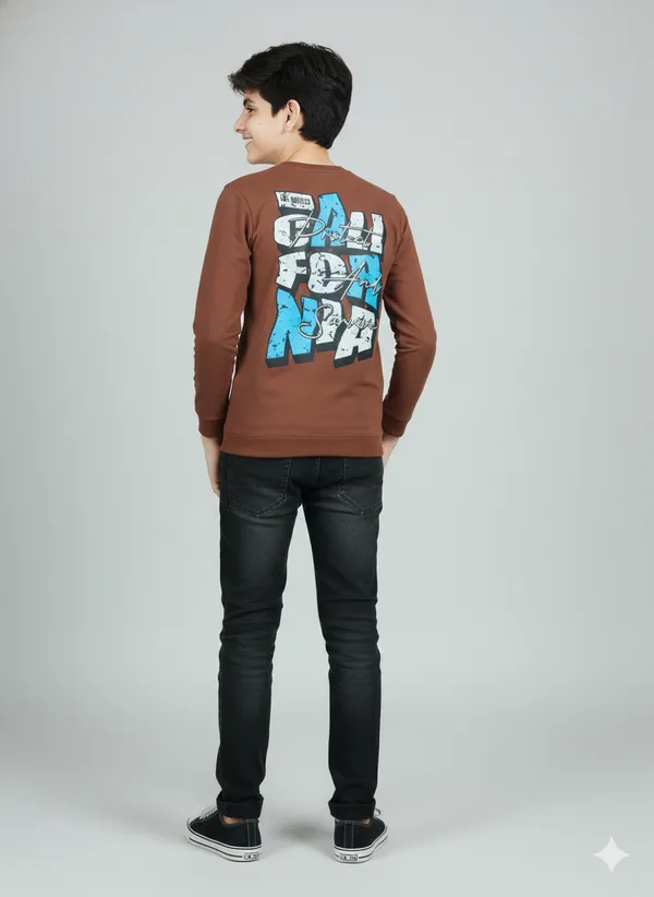 Multicolor_Premium_Looper_T-Shirt_For_Boys_(Pack_Of_5)