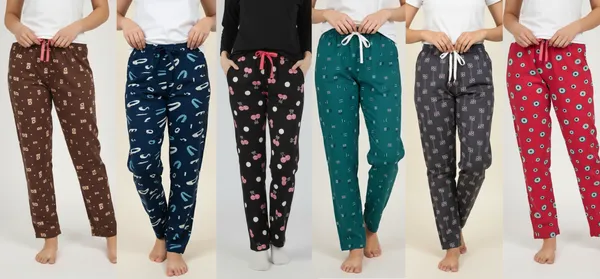 Multicolor_Premium_Cotton_Lower_For_Women_(Pack_Of_6)