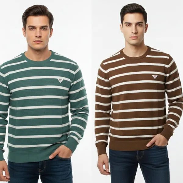 Multicolor_Premium_Cotton_T-Shirt_For_Men_(Pack_Of_2)
