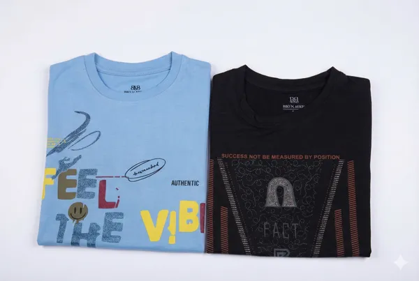 Multicolor_Premium_Slub_Lycra_T-Shirt_For_Boys_(Pack_Of_2)