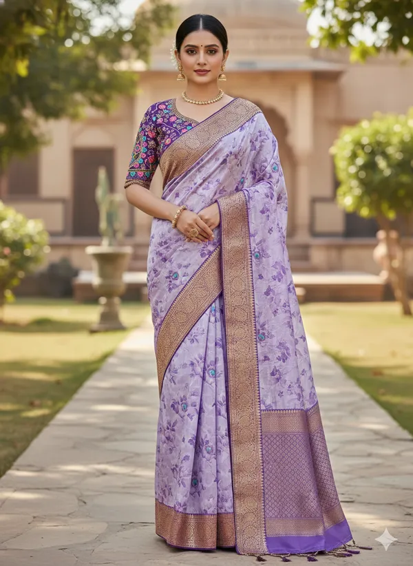 Violet_Premium_Crush_Silk_Saree_For_Women