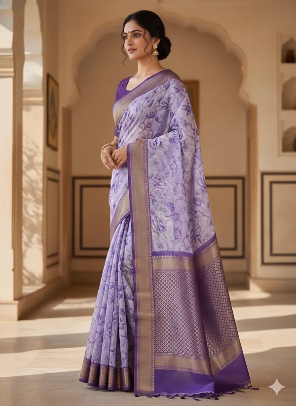 Violet_Premium_Crush_Silk_Saree_For_Women