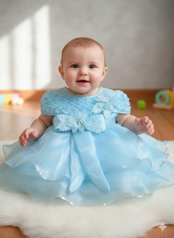 Sky_Blue_Colour__Frock_For_Yous_Loves_One__Baby_Softy_Premium_Dress
