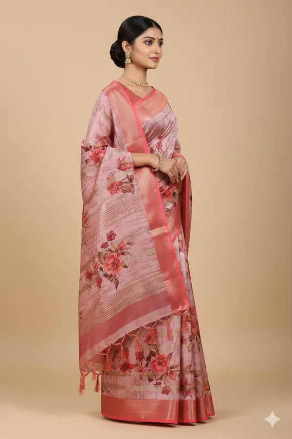 Pink_Premium_Soft_Silk_Saree_With_Blouse_For_Women