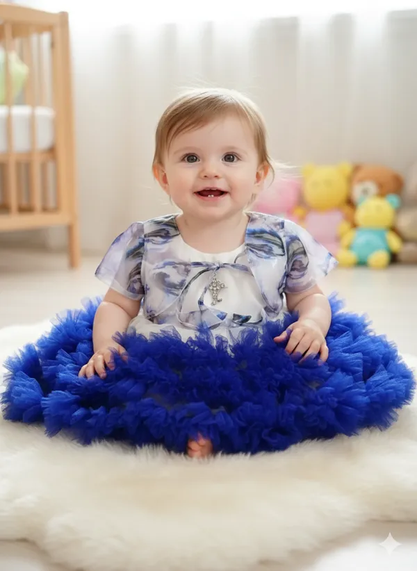 Blue_And_White_Colour_Frock_For_Yous_Loves_One__Baby_Softy_Premium_Dress