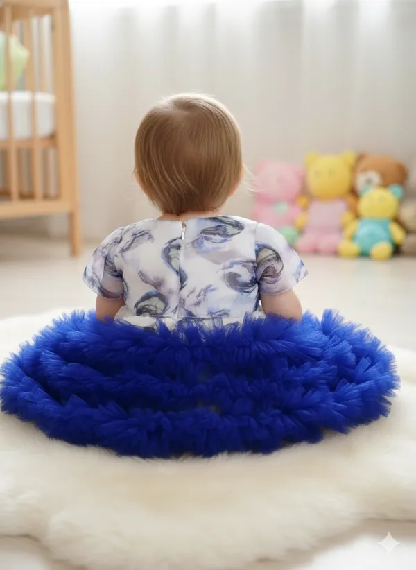 Blue_And_White_Colour_Frock_For_Yous_Loves_One__Baby_Softy_Premium_Dress