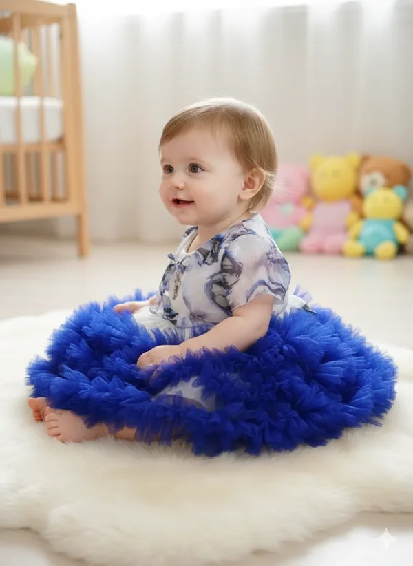 Blue_And_White_Colour_Frock_For_Yous_Loves_One__Baby_Softy_Premium_Dress