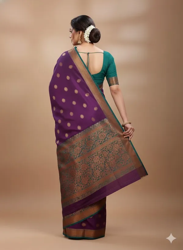 Violet_Premium_Silk_Pattu_Saree_For_Women