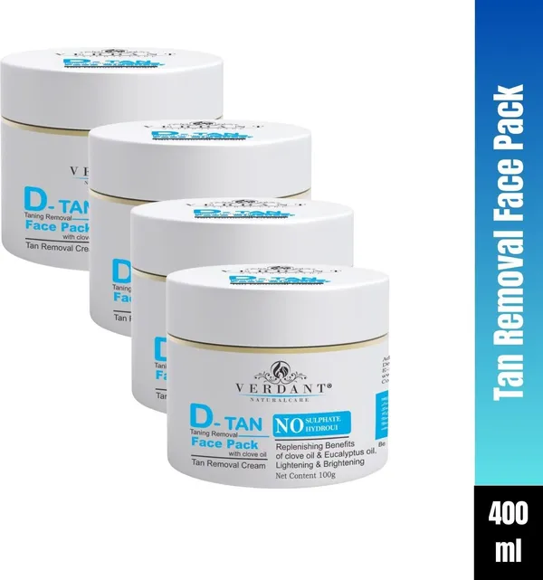 De_Tan_Instant_Glow_Face_Pack_Unisex_4_X_100_Ml
