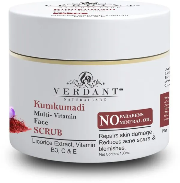 Ayurvedic_Kumkumadi_Face_Scrub_Unisex_100_Ml