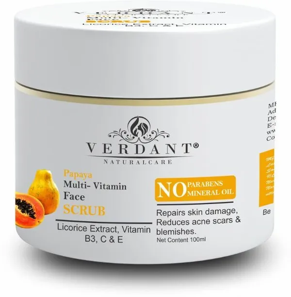 Papaya_Fruit_Face_Scrub_Unisex_100_Ml