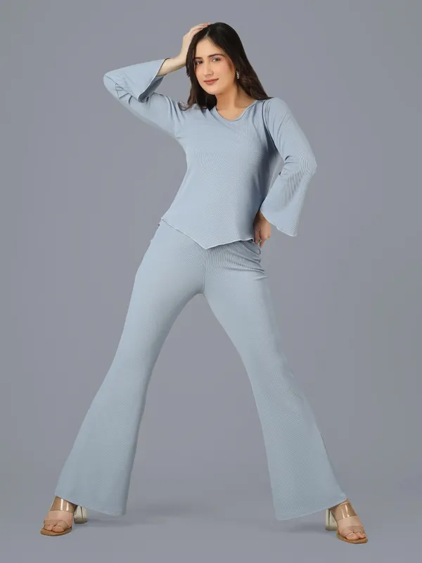 Plus_Size_Co-Ord_Set_for_Women_|_Bootcut_Trouser_and_Bell_Sleeve_Top_Sky_Blue