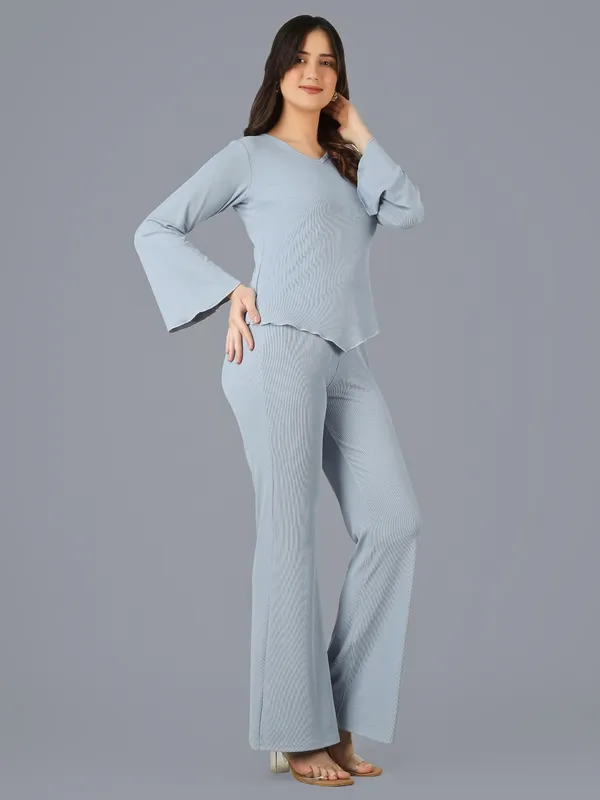 Plus_Size_Co-Ord_Set_for_Women_|_Bootcut_Trouser_and_Bell_Sleeve_Top_Sky_Blue