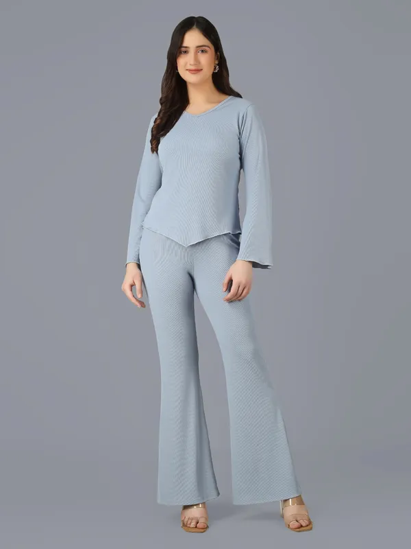 Plus_Size_Co-Ord_Set_for_Women_|_Bootcut_Trouser_and_Bell_Sleeve_Top_Sky_Blue