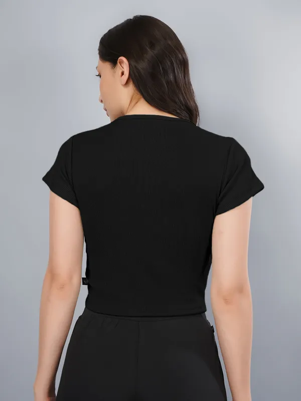 Plus_Size_Crop_Top_for_Women_Round_Neck_Short_Sleeve_Top