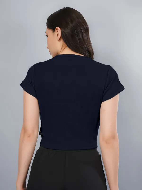 Plus_Size_Crop_Top_for_Women_Round_Neck_Short_Sleeve_Top