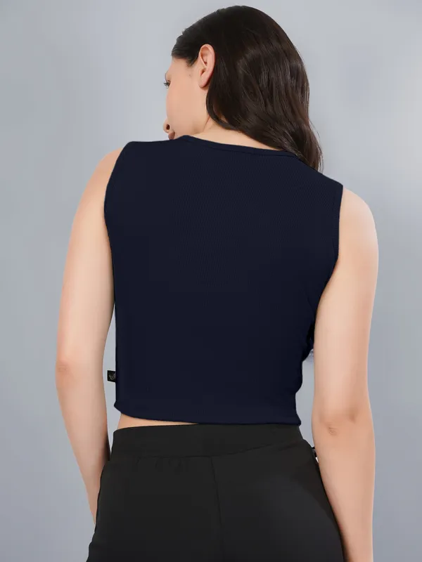 Plus_Size_Crop_Top_for_Women_Round_Neck_Sleeveless_Top