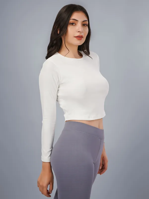 Plus_Size_Crop_Top_for_Women_Round_Neck_Top