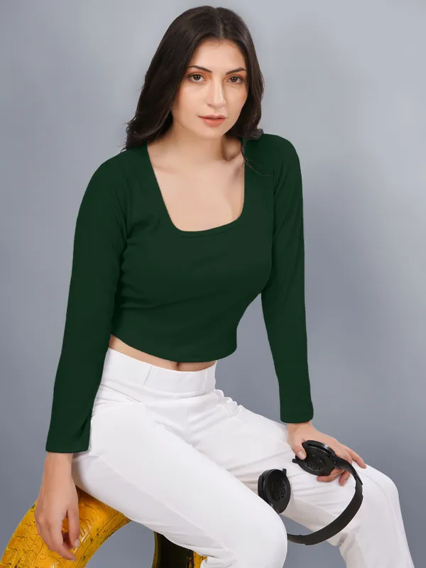 Plus_Size_Crop_Top_for_Women_Square_Neck_Full_Sleeve_Top