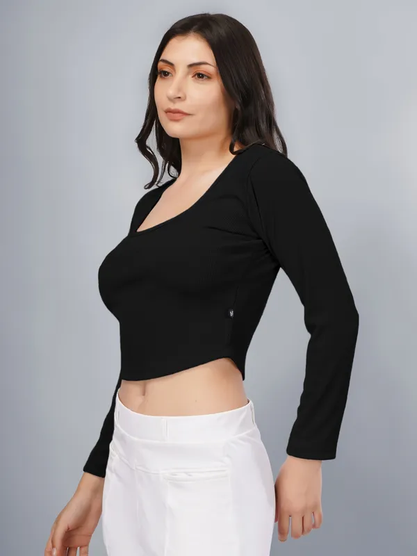 Plus_Size_Crop_Top_for_Women_Square_Neck_Full_Sleeve_Top