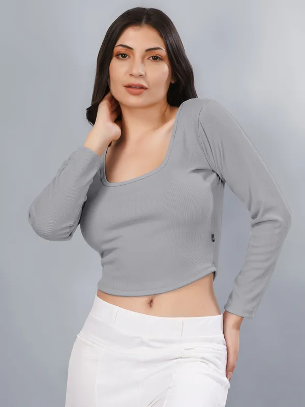 Plus_Size_Crop_Top_for_Women_Square_Neck_Full_Sleeve_Top