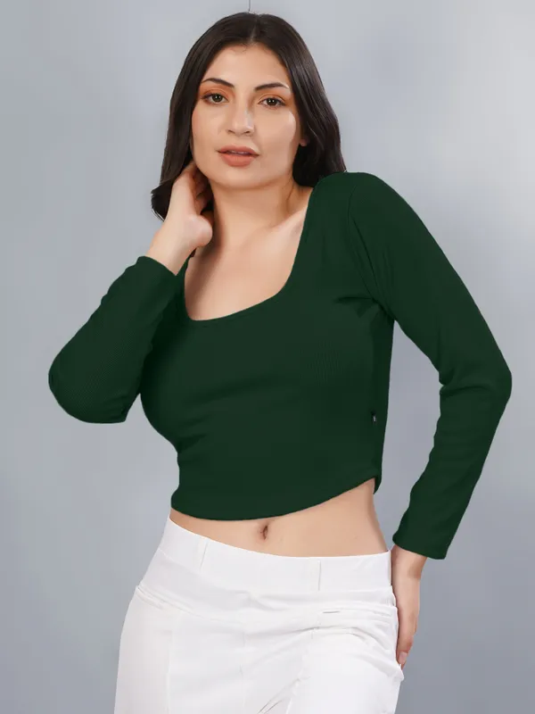Plus_Size_Crop_Top_for_Women_Square_Neck_Full_Sleeve_Top