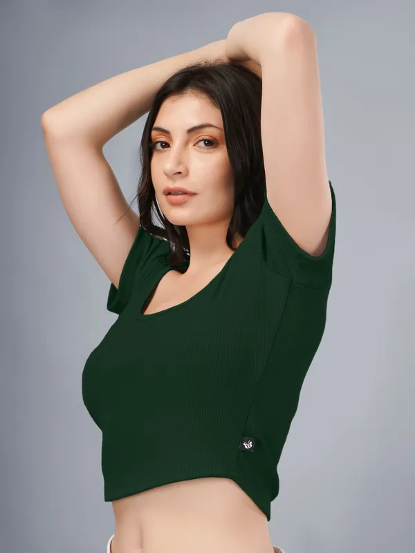 Plus_Size_Crop_Top_for_Women_Square_Neck_Short_Sleeve_Top