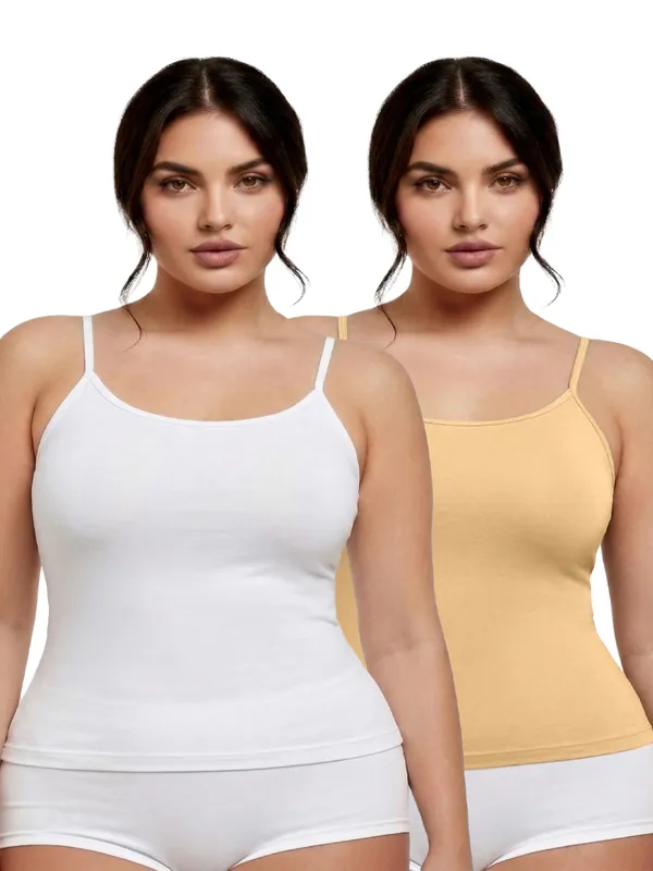 Plus_Size_Women_Camisole_Stretchable_Cotton_Fabric_(White_Skin)