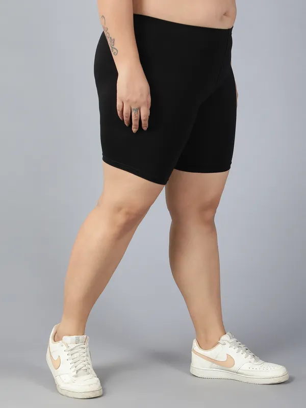 Skin_&_Black_Plus_Size_Solid_Tights_For_Women_(Pack_Of_2)