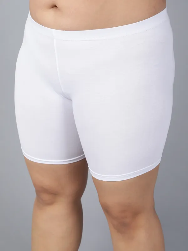 Skin_&_White__Plus_Size_Solid_Tights_For_Women_(Pack_Of_2)