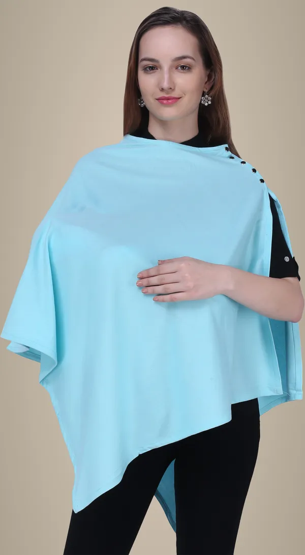 Blue_Plain_100%_Natural_Bio-Wash_Ultrasoft_Cotton_Breastfeeding_Cover_For_Mother_And_Nursing
