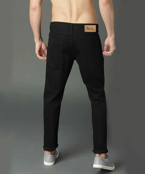 Black_Cotton_Blend_Regular_Mid_Rise_Jeans_For_Men