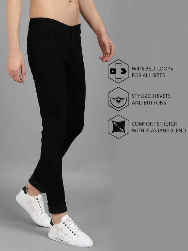 Black_Cotton_Blend_Slim_Low_Rise_Jeans_For_Men