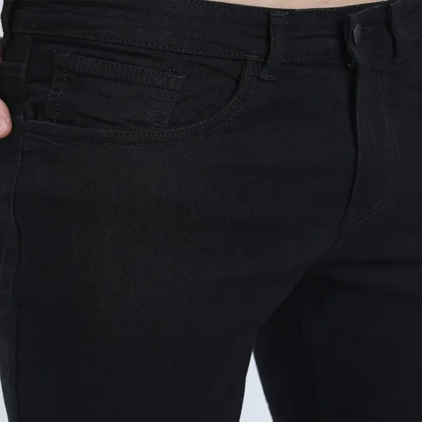 Black_Cotton_Blend_Slim_Mid_Rise_Jeans_For_Men