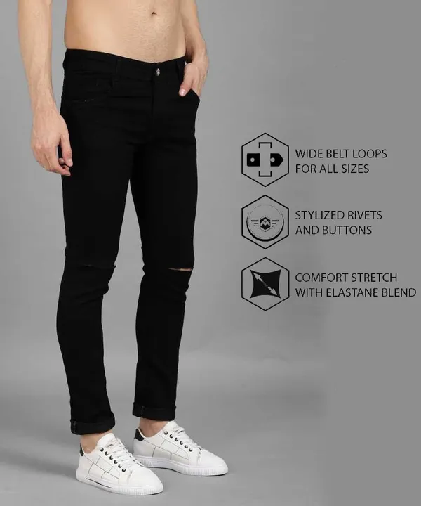 Black_Cotton_Blend_Skinny_Mid_Rise_Jeans_For_Men
