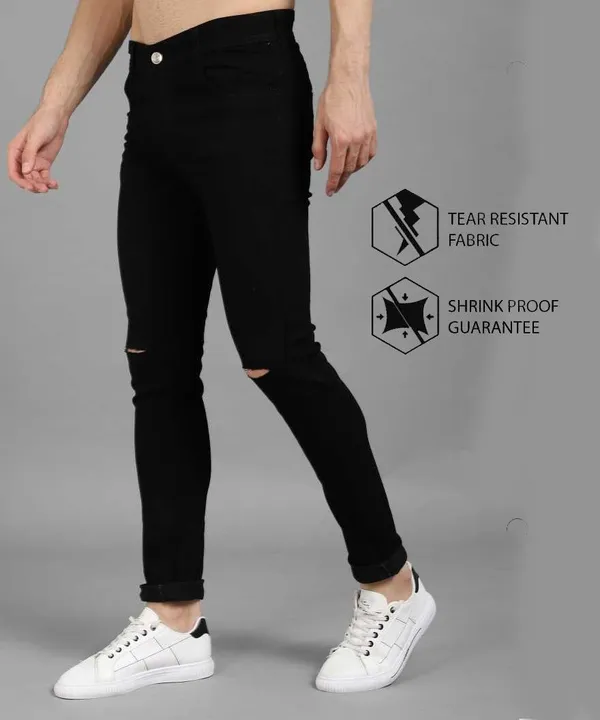 Black_Cotton_Blend_Skinny_Mid_Rise_Jeans_For_Men