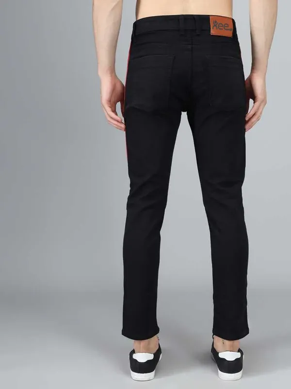 Black_Cotton_Blend_Slim_Mid_Rise_Jeans_For_Men