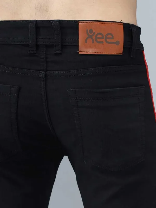 Black_Cotton_Blend_Slim_Mid_Rise_Jeans_For_Men