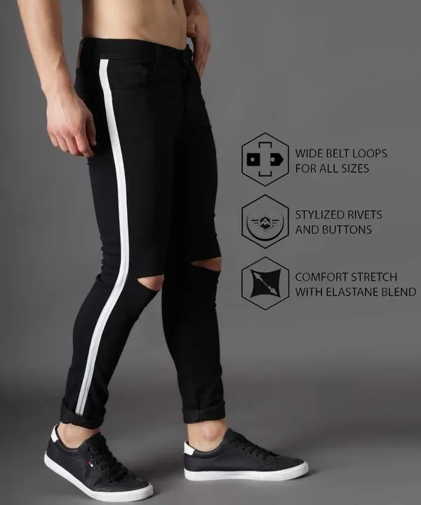 Black_Mid_Rise_Cotton_Blend_Slim_Jeans_For_Men
