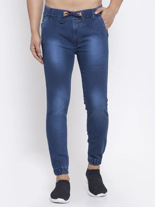 Blue_Cotton_Lycra_Blend_Jogger_Fit_Mid_Rise_Jeans_For_Men